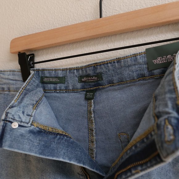 NWT • Wild Fable • Highest Rise Denim Shorts 14/32 Waist - Picture 6 of 8